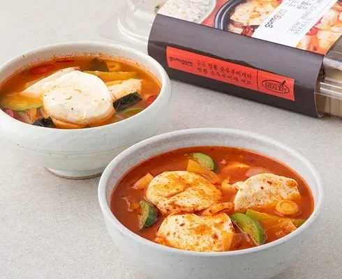 순두부찌개밀키트 추천 비교