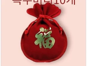 복주머니 장단점 리뷰