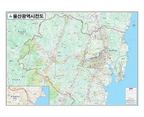 울산지도 상품 순위 베스트 7