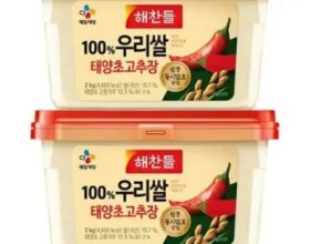 해찬들태양초우리쌀고추장 인기 순위 Top 7